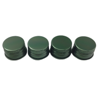 Free samples 18mm 20mm 24mm 28mm bottle screw caps silver gold green aluminum cap